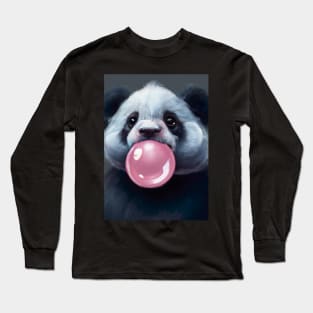 Bubblegum Panda Long Sleeve T-Shirt